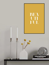 Beautiful Mustard Poster och Canvastavla