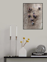 Charging down Poster och Canvastavla
