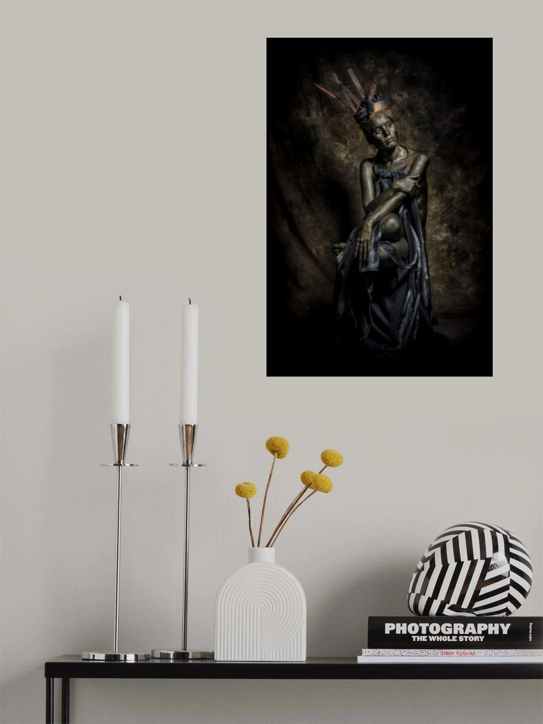 LIVING PAINTED SCULPTURE Poster och Canvastavla