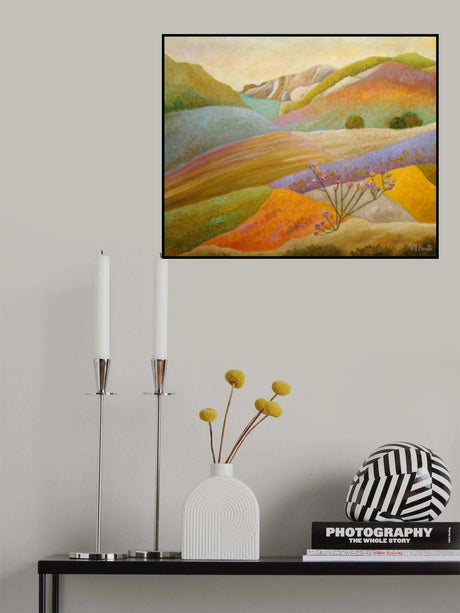 Rambling Through the Blooming Valley Poster och Canvastavla