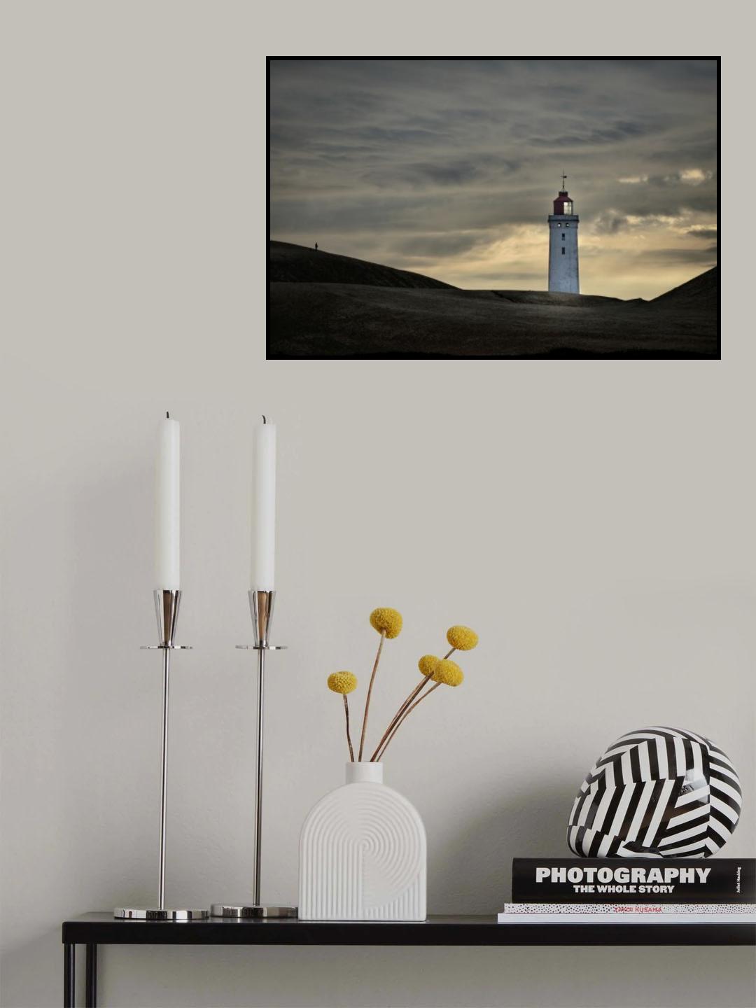 Abandoned lighthouse Poster och Canvastavla