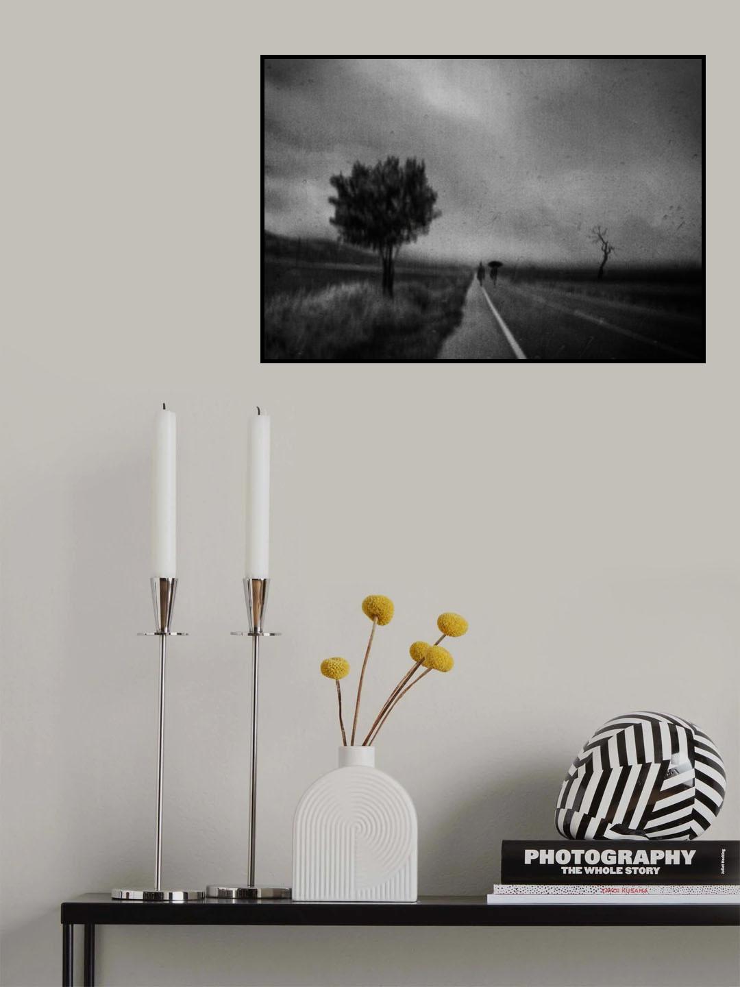 Under a rainy sky Poster och Canvastavla