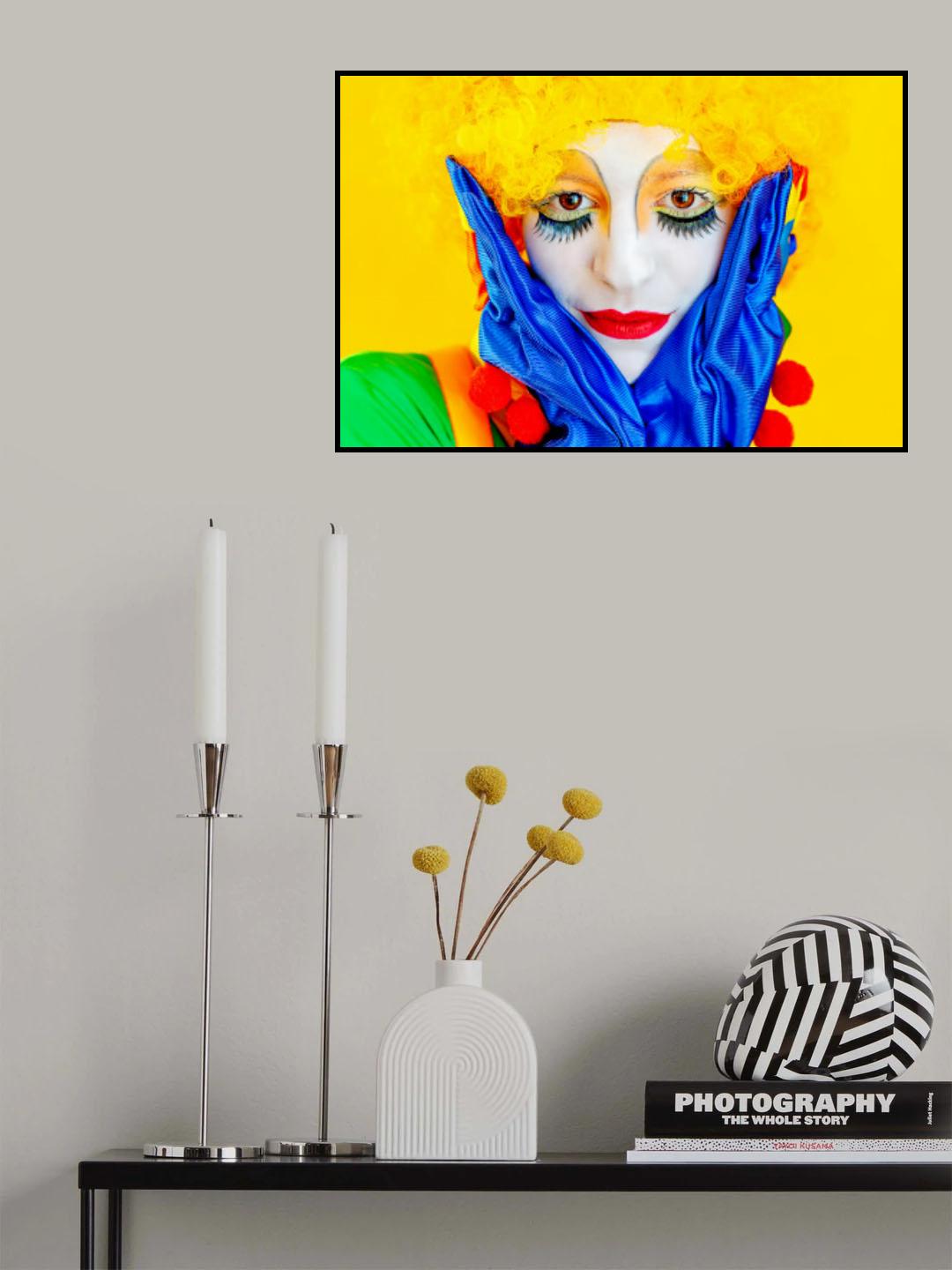 The clown Poster och Canvastavla