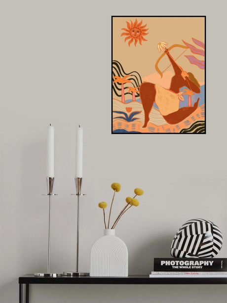 Bow And Arrow Poster och Canvastavla