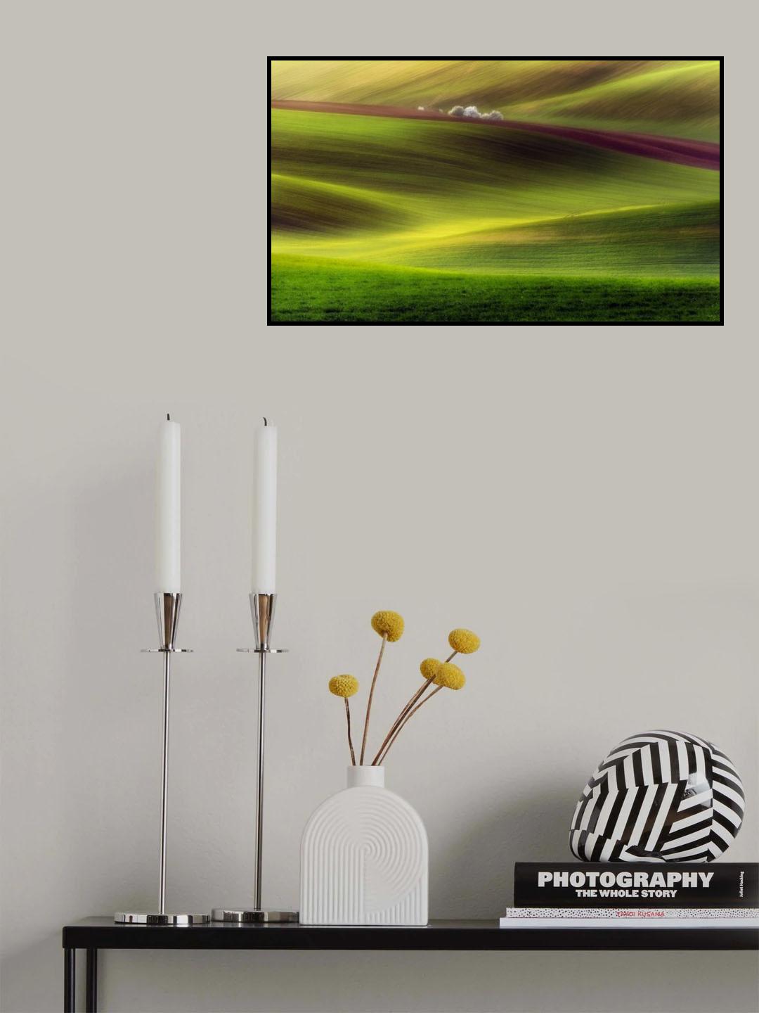 Golden fields Poster och Canvastavla