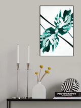 Monstera Kaleidoscope 08 Poster och Canvastavla