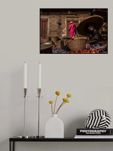 The African market Poster och Canvastavla