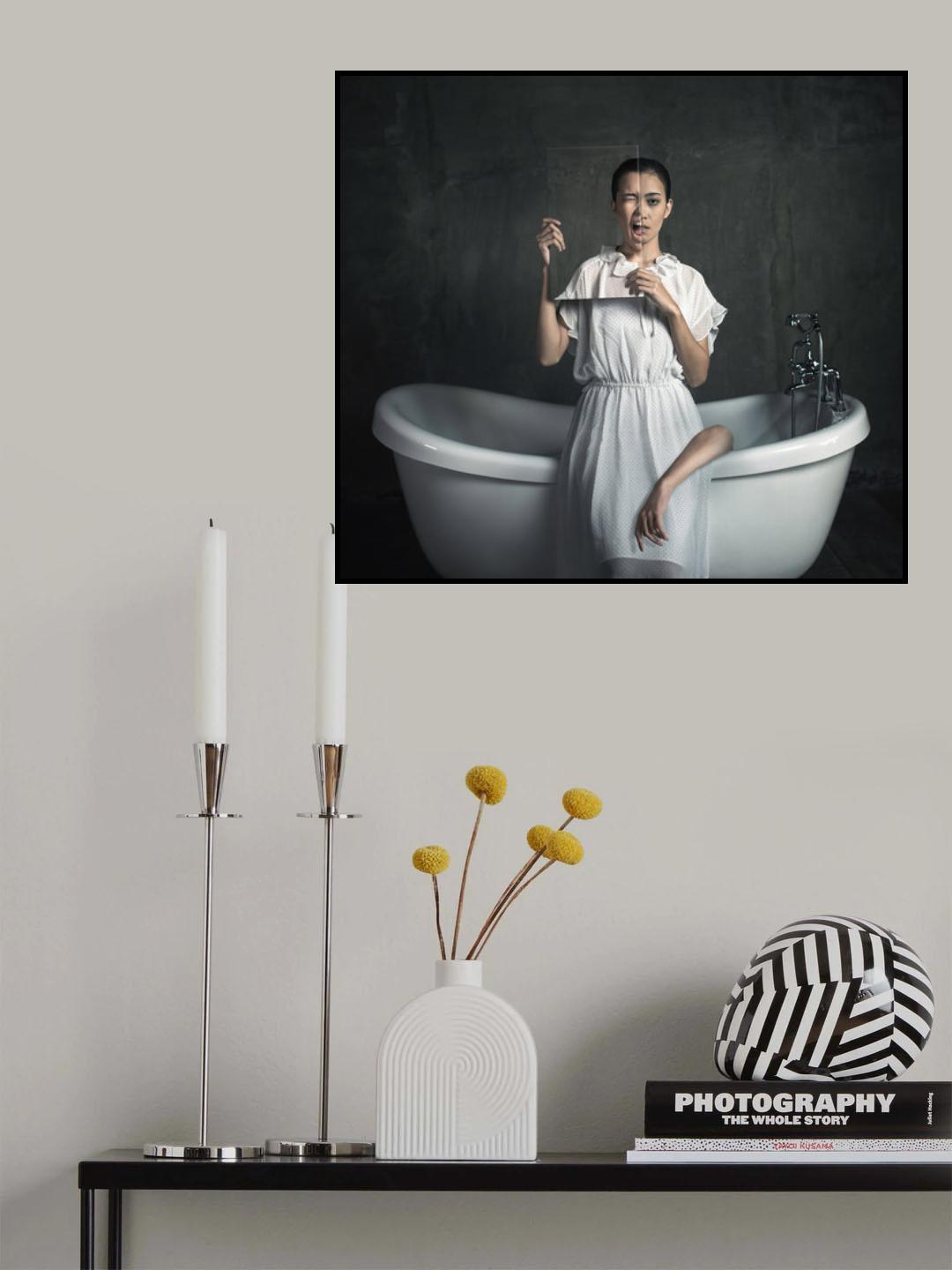 Bathroom Stories II Poster och Canvastavla