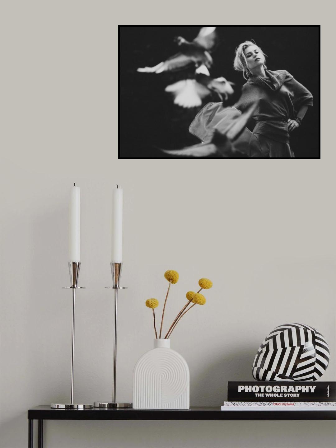 Bird Poster och Canvastavla