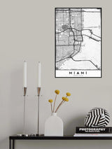 Miami Poster och Canvastavla