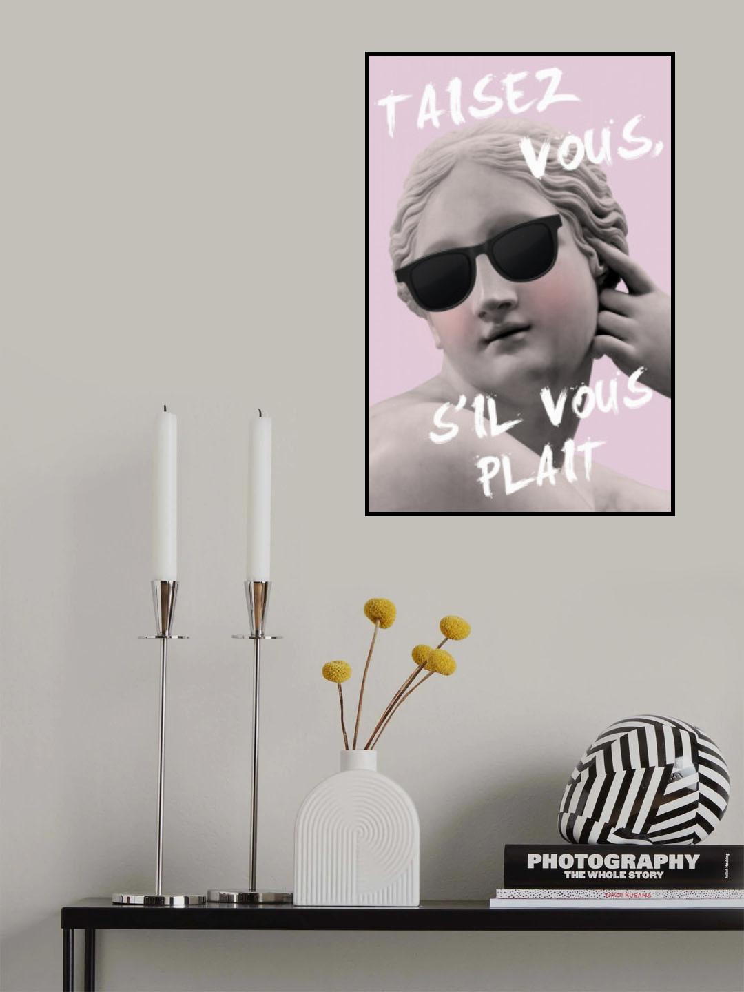 Venus Shutup Please Poster och Canvastavla