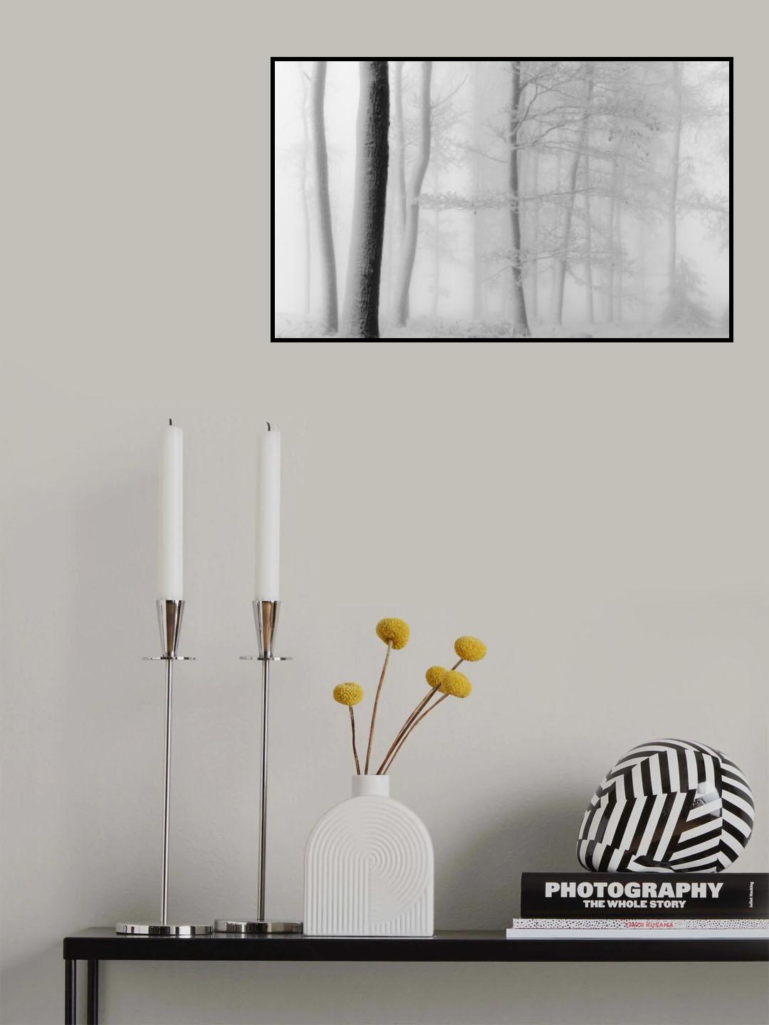 White universe Poster och Canvastavla