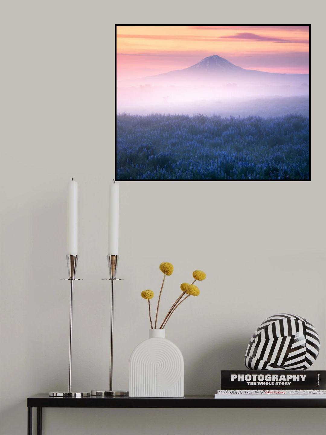 Iceland - Morning Calmness Poster och Canvastavla