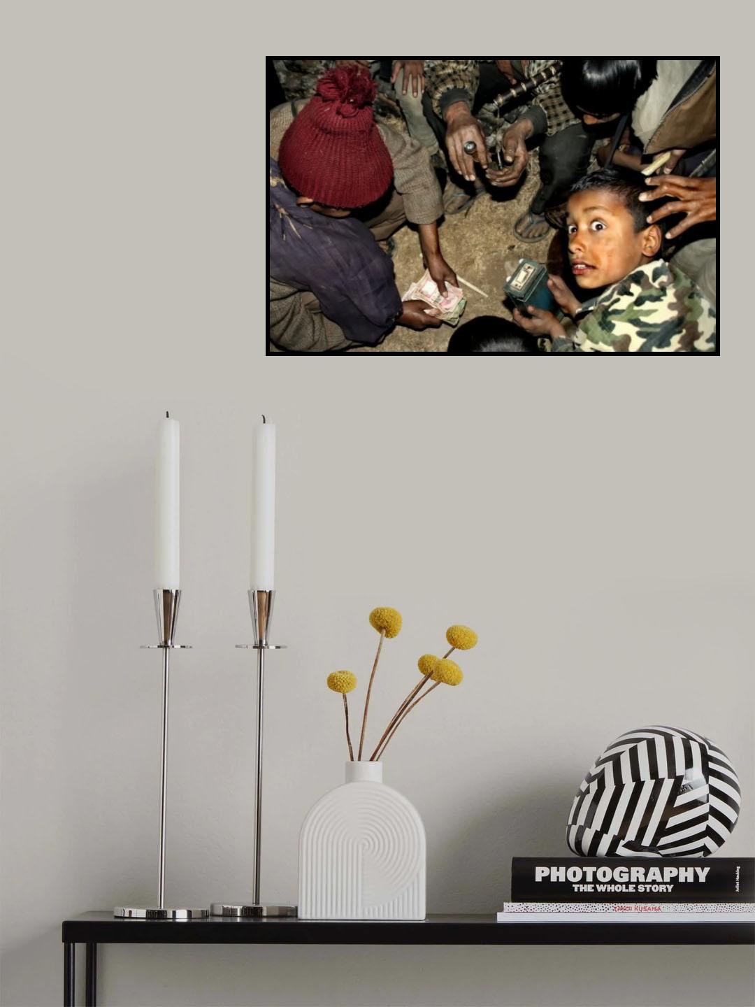 Small present, but a fortune to them ... Poster och Canvastavla