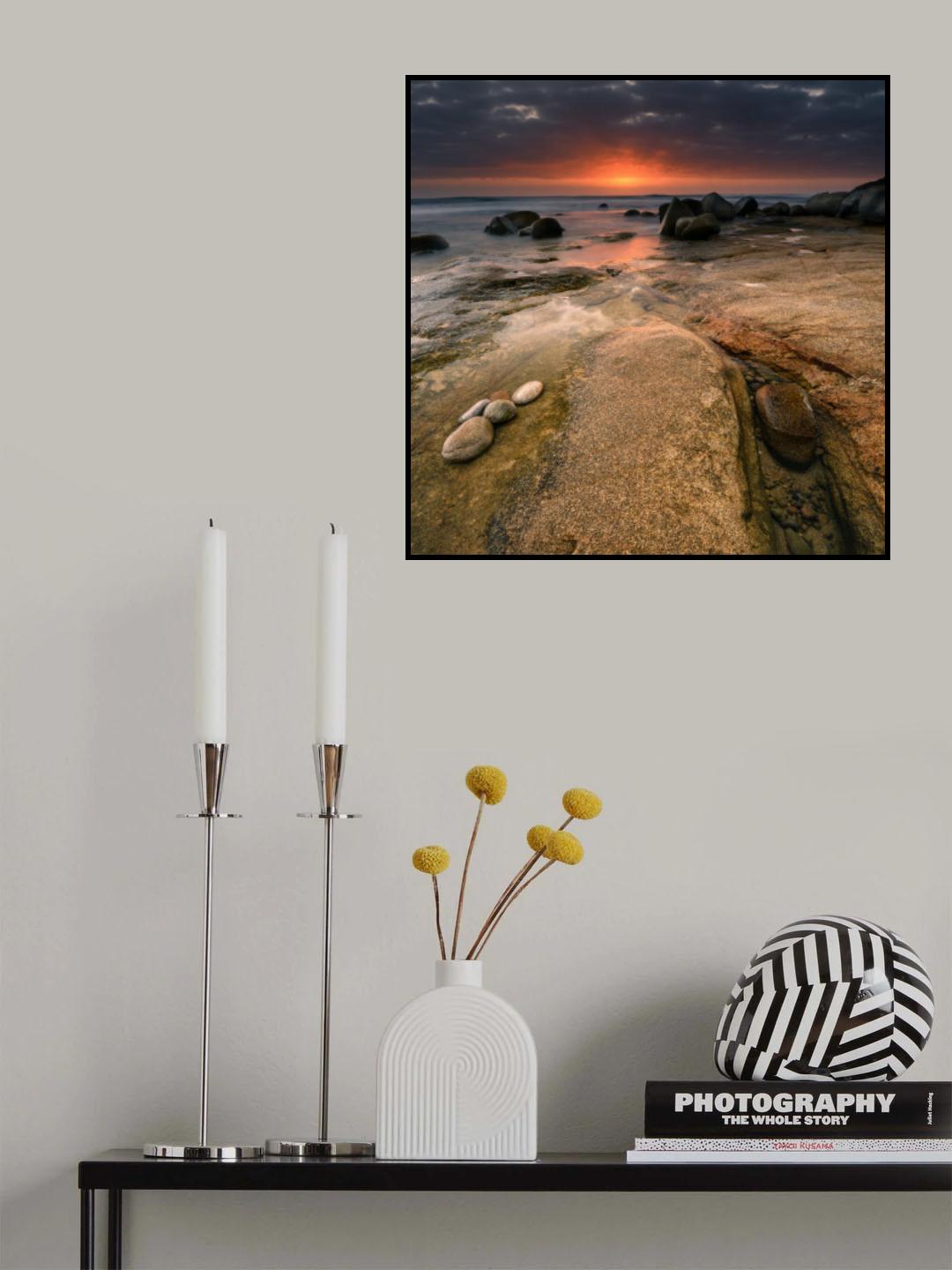 Flow Poster och Canvastavla