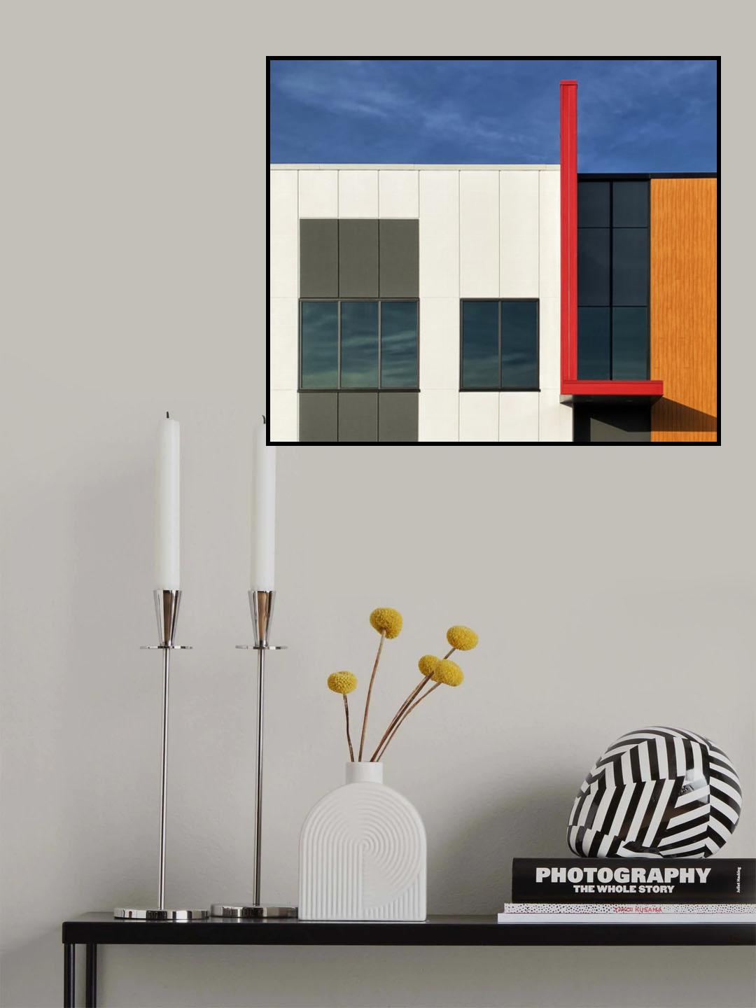 Red "L" Poster och Canvastavla