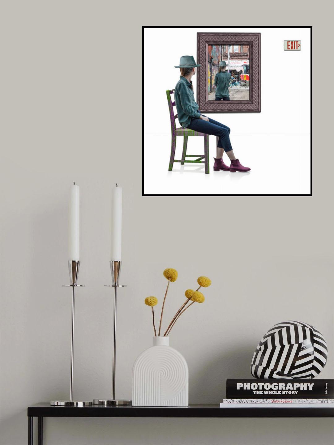 The Exit Poster och Canvastavla