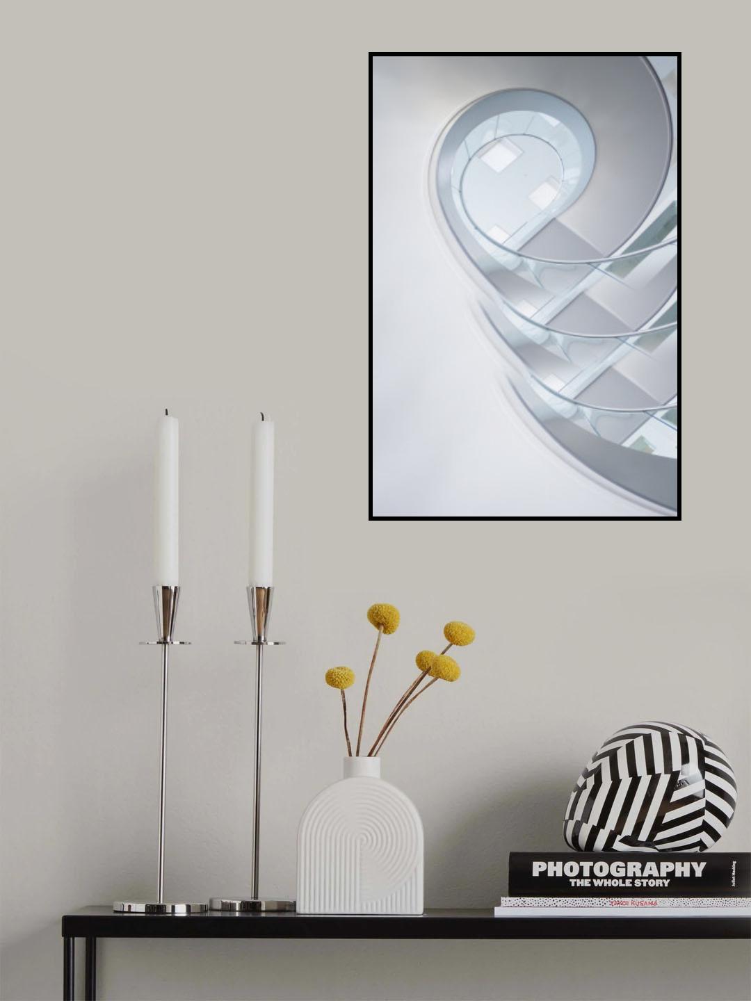 Initial P Poster och Canvastavla
