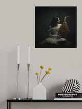 Persian musician girl Poster och Canvastavla