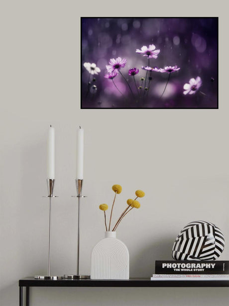 Purple Flash Poster och Canvastavla
