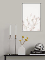 Pink Small Flowers Poster och Canvastavla