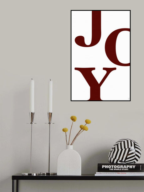 JOY Poster och Canvastavla
