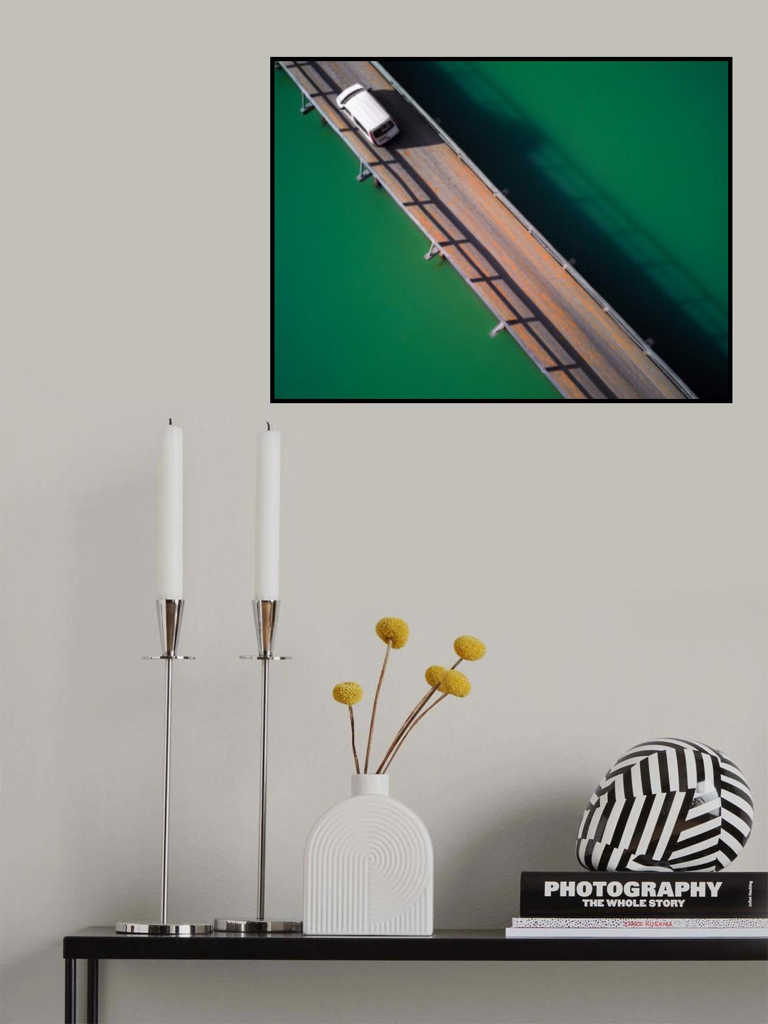 River Krka Poster och Canvastavla