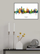 Nairobi Kenya Skyline Poster och Canvastavla