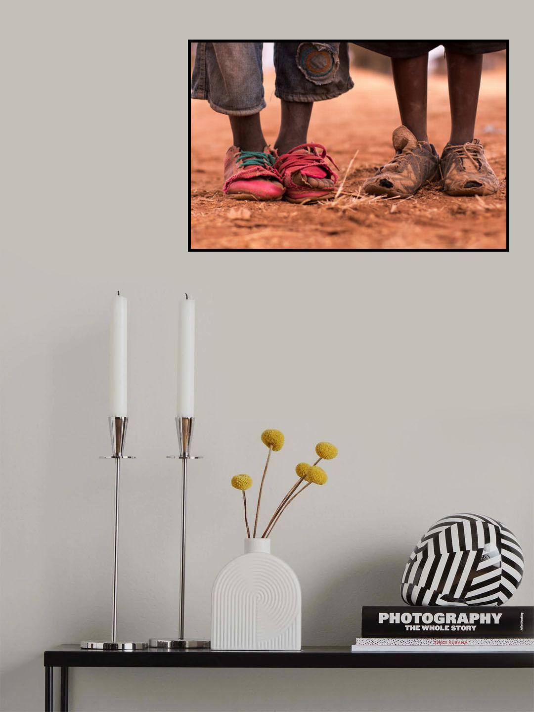 Can you wear my shoes? Poster och Canvastavla