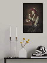 She loves pancakes Poster och Canvastavla