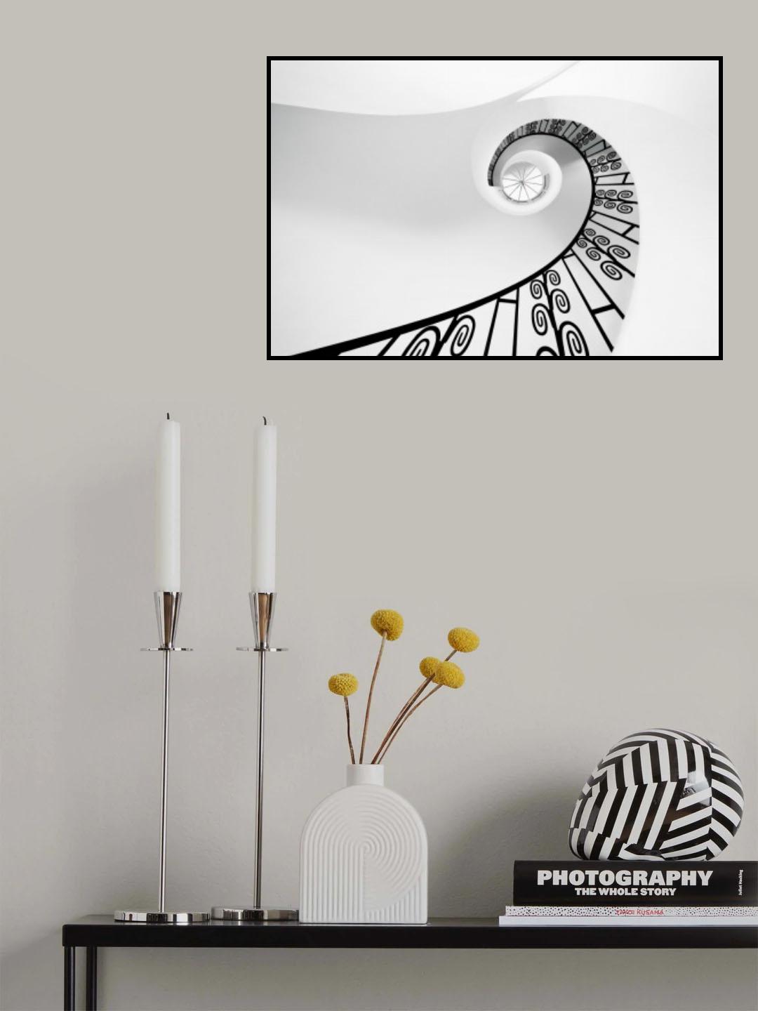 Swirl Poster och Canvastavla