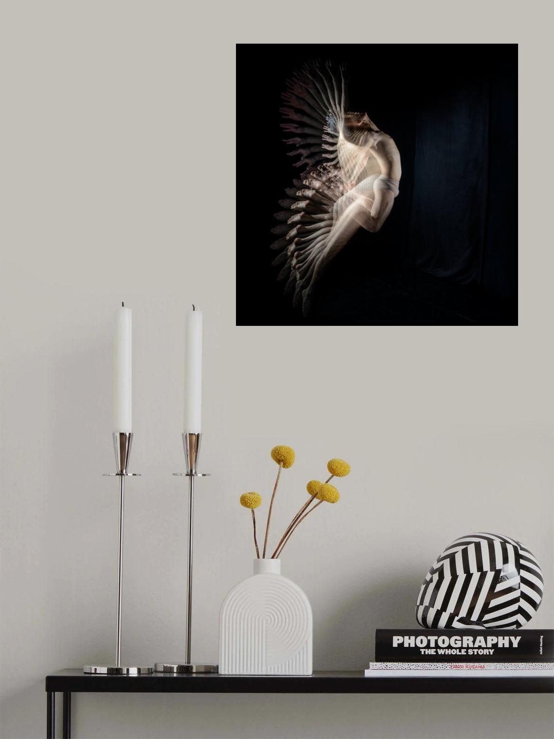 BlackButterfly Poster och Canvastavla
