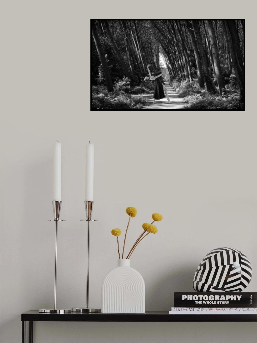 Forest Twists and Dances Poster och Canvastavla