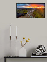 Highland Sunset Poster och Canvastavla