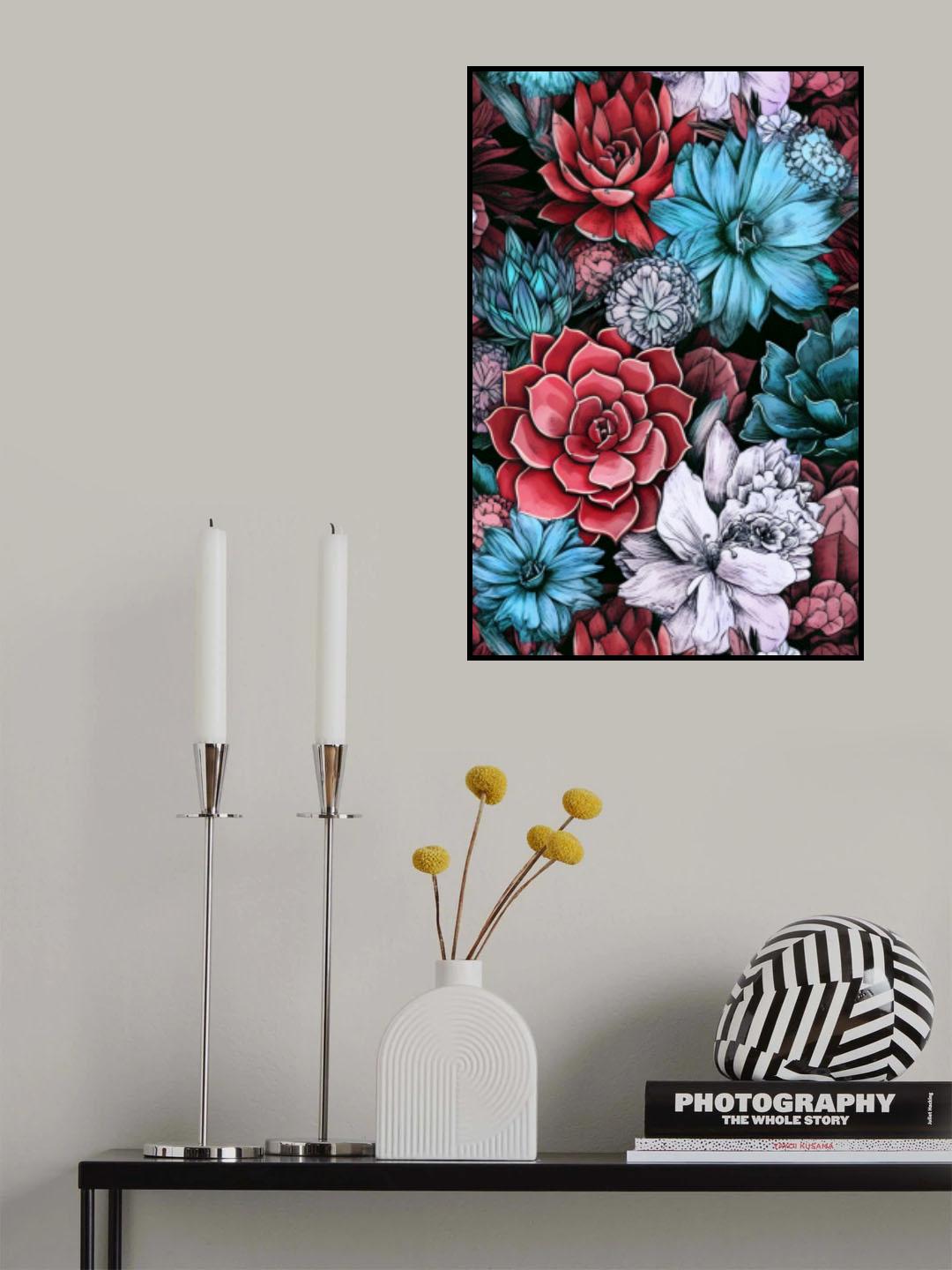 Succulents and cactus 2 Poster och Canvastavla