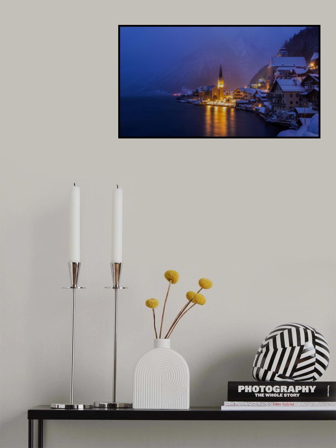 Hallstatt Dawn Poster och Canvastavla