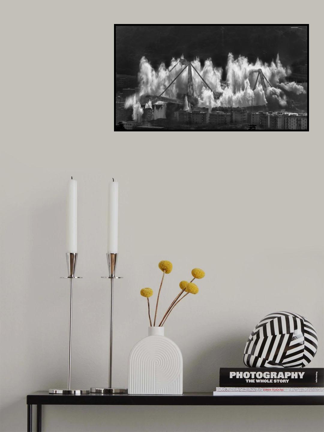 implosion Poster och Canvastavla