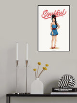 Amy Soulful Poster och Canvastavla