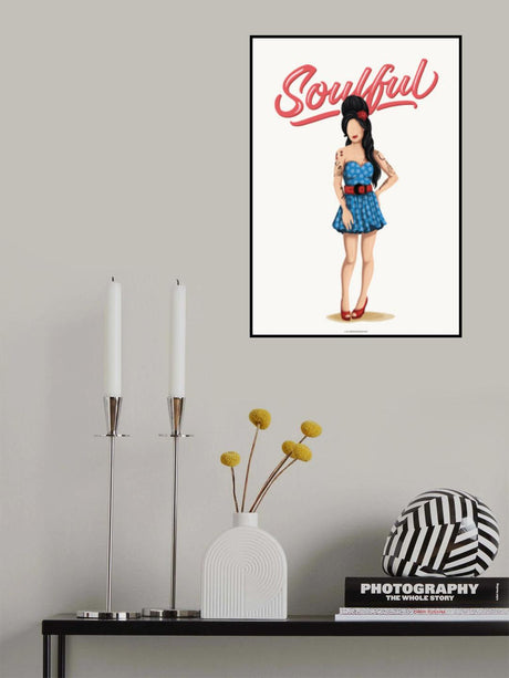 Amy Soulful Poster och Canvastavla