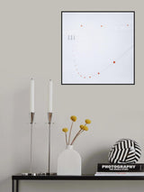 Black-red&amp;white winter Poster och Canvastavla