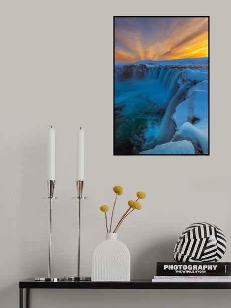 Goðafoss Poster och Canvastavla