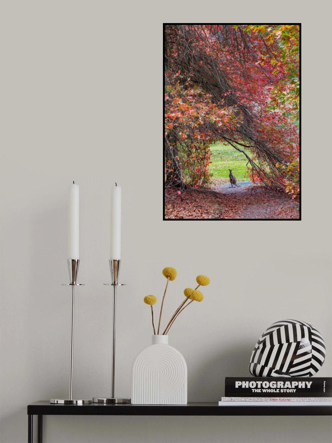 Hippity Hop Into Autumn! Poster och Canvastavla