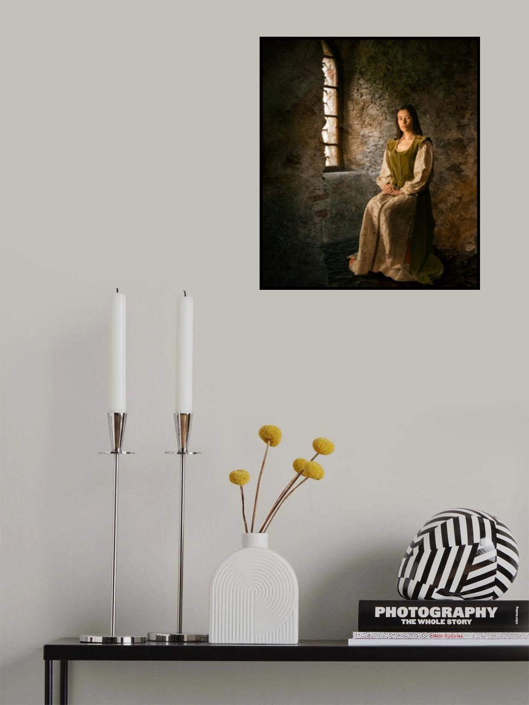 In the light of the window Poster och Canvastavla