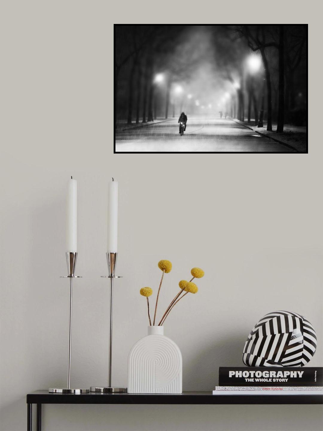snowy Poster och Canvastavla