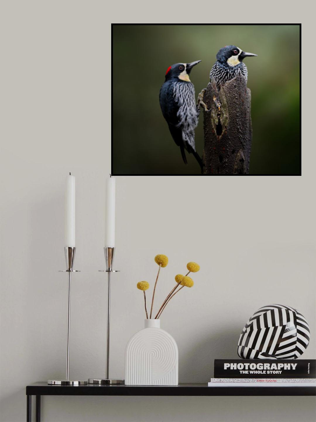 La pareja Poster och Canvastavla