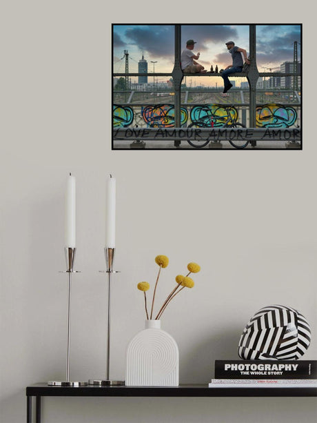 LOVE - AMOUR - AMORE - AMOR Poster och Canvastavla