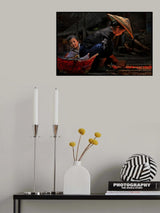 Curious Poster och Canvastavla