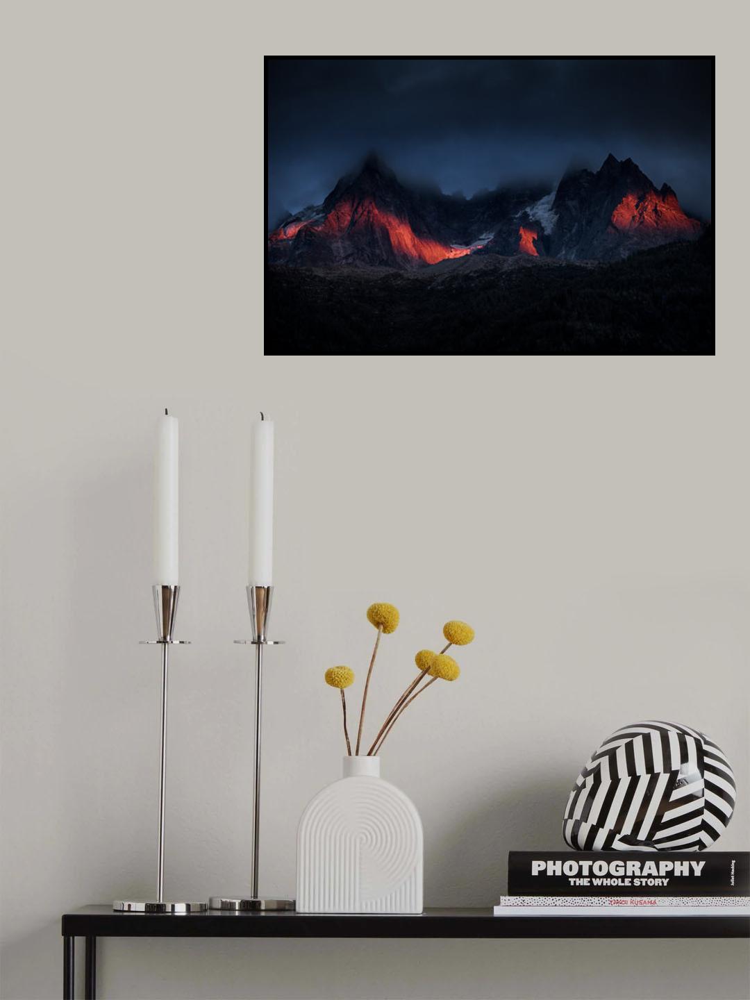 Light line Poster och Canvastavla
