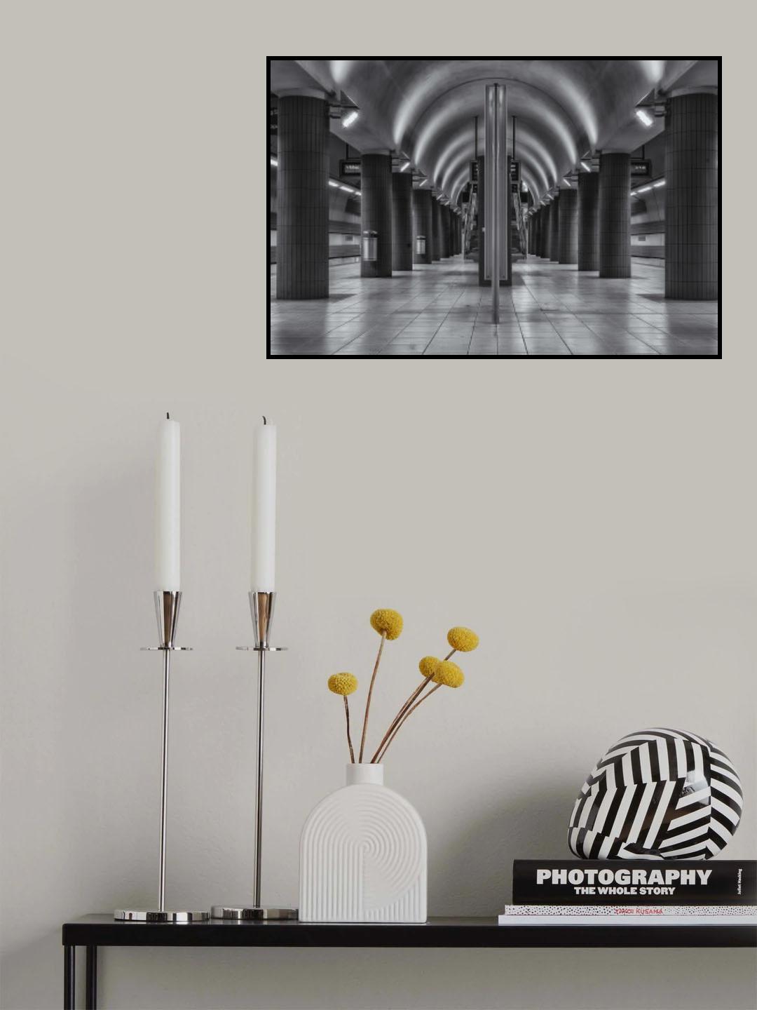 Mobiel-Station Poster och Canvastavla