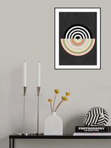 3x4 Aspectratio Pinkgreen33 Poster och Canvastavla
